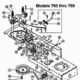MTD E/130 spare parts