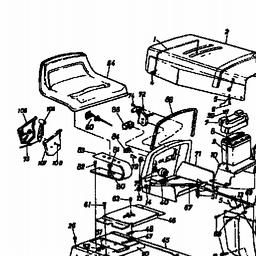 MTD SUPER 114 spare parts