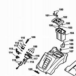 Wolf-Garten Hybrid Power 40 spare parts