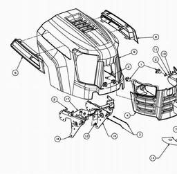 CUB CADET CC 1024 RD-N spare parts