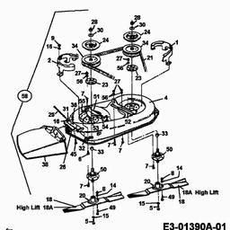 MTD C 450 D spare parts