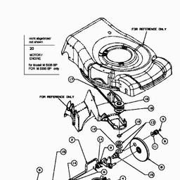 MTD 53 SPO spare parts