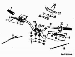 CUB CADET Miniquad 50 spare parts