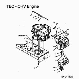 MTD RS 115/96 spare parts