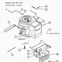 LAWNFLITE (2000) 906 / 13CO768N678 spare parts