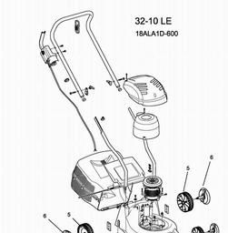 MTD 32-10 LE spare parts