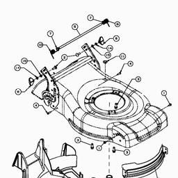 MTD Silver 46 H spare parts
