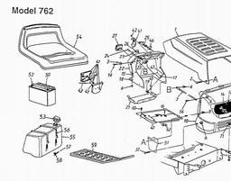 MOWMASTER (1999) RH125 / 13CH760N659 spare parts