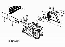 CUB CADET CC 1936 spare parts