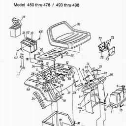 MOWMASTER (1999) RH115 / 13AB450C659 spare parts