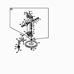 MTD GES 46 XE spare parts