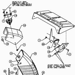 CUB CADET 945 SWE spare parts
