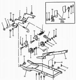 CUB CADET 1572 spare parts