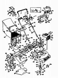 MTD VARIANT 53 SE spare parts