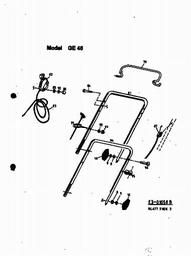 MTD GE 46 spare parts