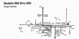 LAWNFLITE (1997) 19-096 38" Deck Multch Kit spare parts