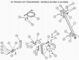AGRIFAB 45-03621 (Trailed Mower) spare parts