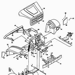 CUB CADET Big Country - 6x4 Utilty Vehicle spare parts