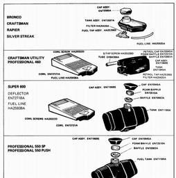 VICTA Quick Ref. Old Models 1987 - 1995 spare parts