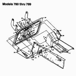 MTD 13/102 spare parts