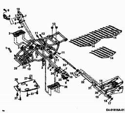 CUB CADET UT 180 spare parts