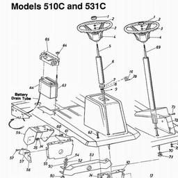 LAWNFLITE (1990) 130-510C611/504 spare parts
