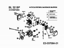 Bolens BL 32 BP spare parts