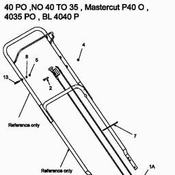 MTD 40 PB spare parts