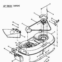 MTD B 155 spare parts