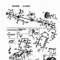 Gutbrod HB 48 RL spare parts
