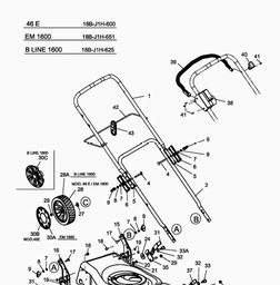 MTD 46 E spare parts