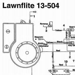 MTD (1996) 13-304P / 136C450D611 spare parts