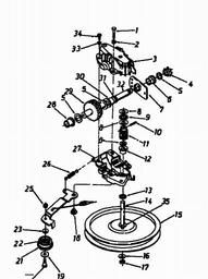 MTD VARIANT 53 S spare parts