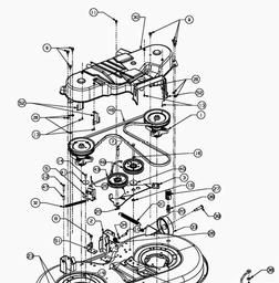 MTD PLATINUM SD 25/107 H spare parts