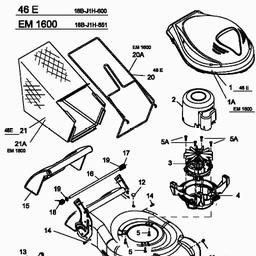 MTD 46 E spare parts