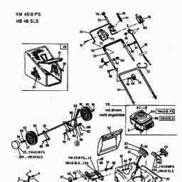 Yard-Man YM 4518 PS spare parts