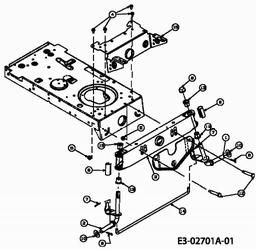 MTD LG 135 spare parts
