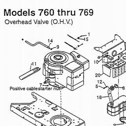 MOWMASTER (2001) RH125 / 13D3760N600 spare parts
