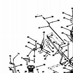 MTD 823 - 42"/107cm for 600, 800 Autodrive since 1999 spare parts