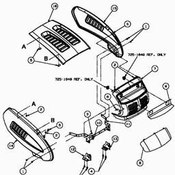 LAWNFLITE 705 Hydro spare parts