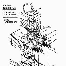 Yard-Man AH 8220 spare parts