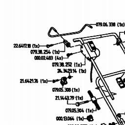 Golf 240 HE spare parts