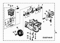 CUB CADET CC 1936 spare parts