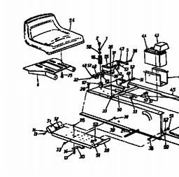 MTD SUPER 14-107 V spare parts