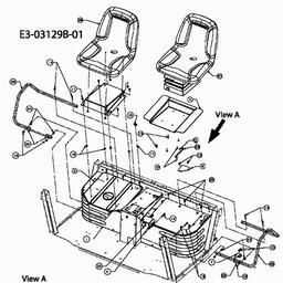 CUB CADET 4x4 Camostyle spare parts