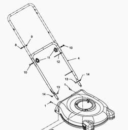 MTD P 53 HWO spare parts