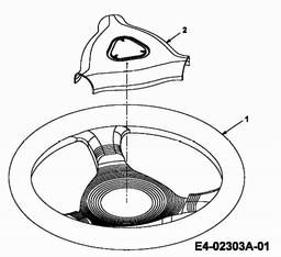 CUB CADET CC 1527 spare parts