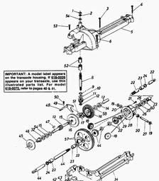 LAWNFLITE (1992) 132-510C611/504 spare parts
