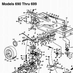 LAWNFLITE (2001) 806 / 13AO698G678 spare parts