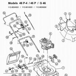 MOWMASTER (2000) 46P / 11C661A600 spare parts